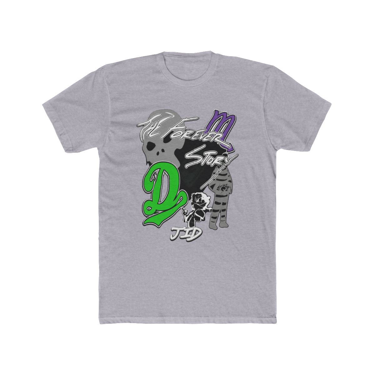 JID Manhead Merch The Forever Story T Shirt - Black