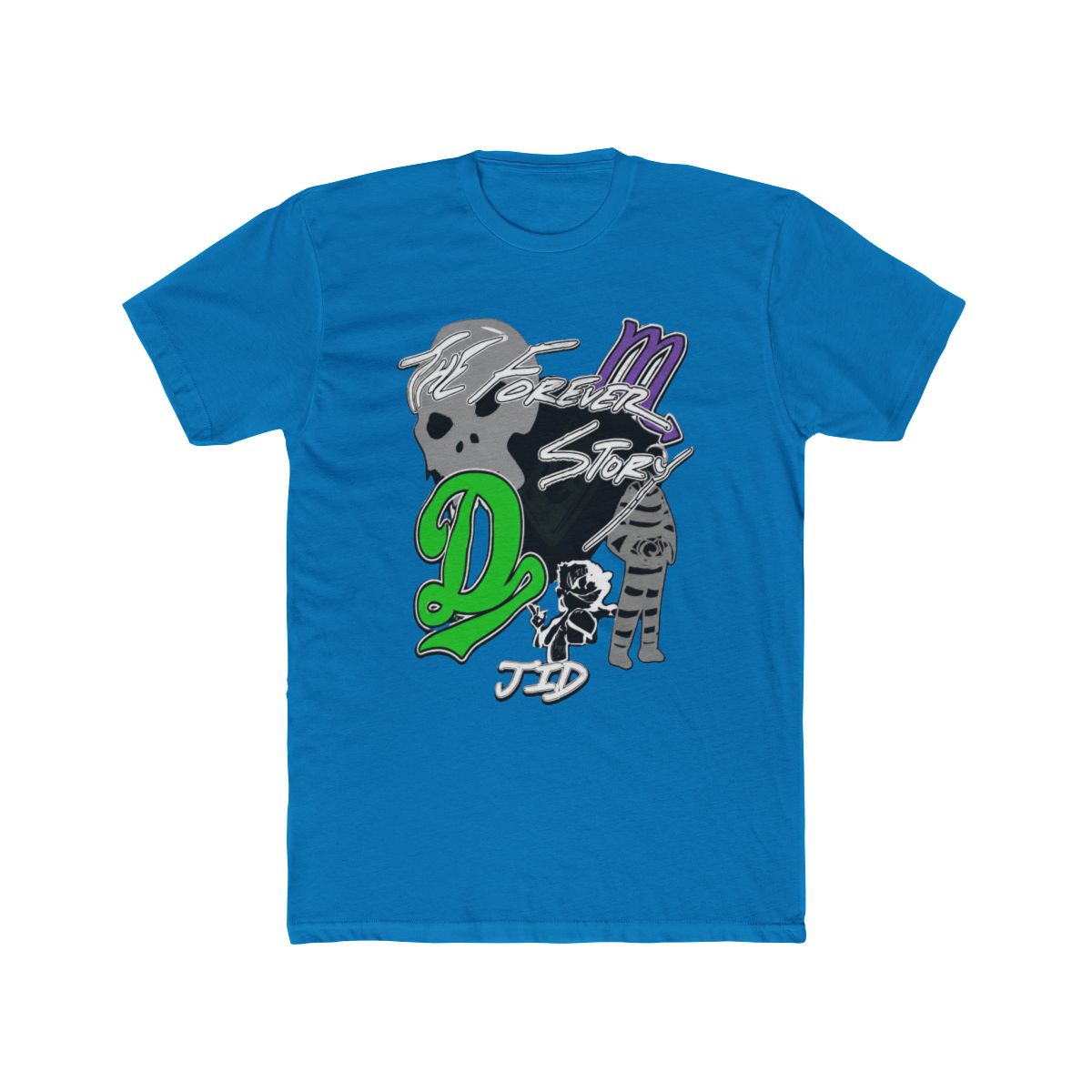 JID Manhead Merch The Forever Story T Shirt - Black